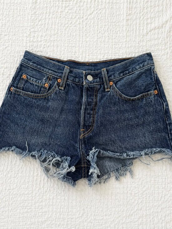 Levi's Pants - Levi’s | 501 Original Shorts | Distressed Denim | Button Fly | Size 27 | EUC